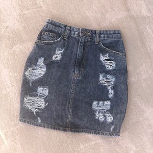LF Carmar Denim Mini Skirt